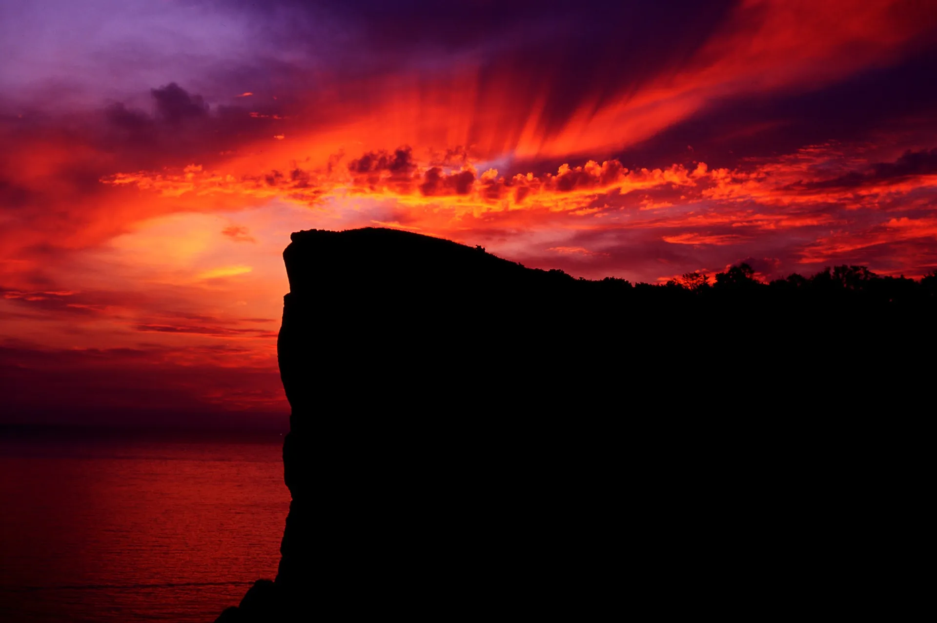 マッカ岬の朝焼け